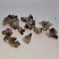 mini smokey quartz clusters