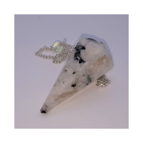 rainbow moonstone pendulum