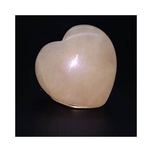 rose aura rose quartz heart