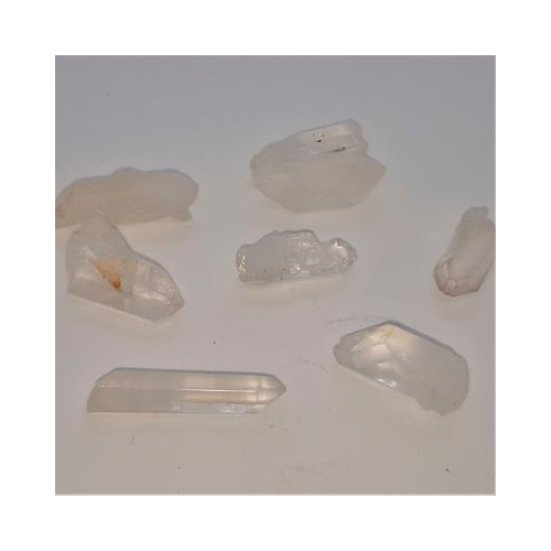 small quartz points