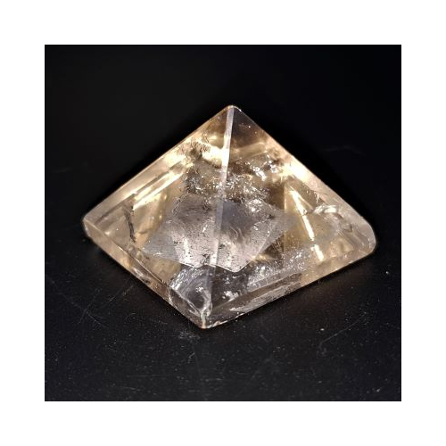 small smokey quartz pyramid