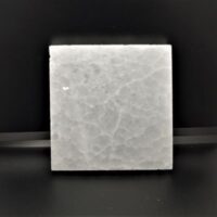 square plate of selenite