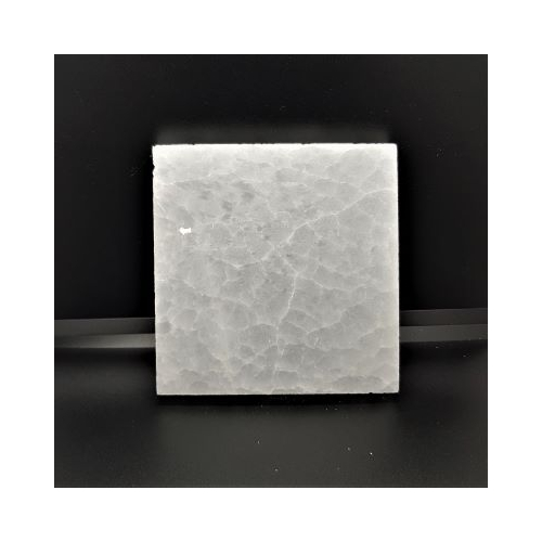 square plate of selenite