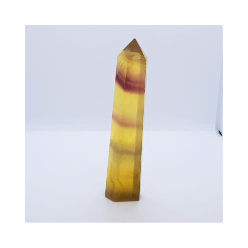yellow fluorite tower