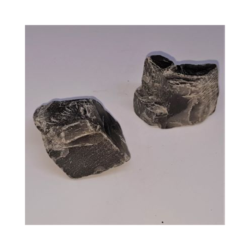 rough black moonstone