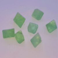small fluorite octohedrons
