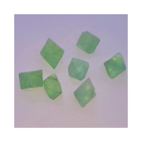 small fluorite octohedrons