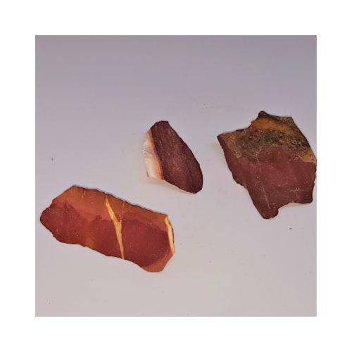 rough mookaite pieces