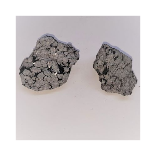 rough snowflake obsidian pieces
