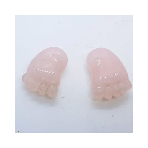 rose quartz baby feet 1 reverse side