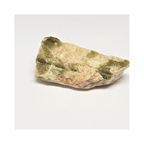green tourmaline in matrix 1 reverse side