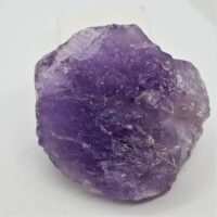 small piece of rough amethyst reverse side