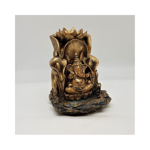 gold finish ganesh backflow burner 2