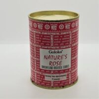 goloka nature's rose backflow incense cones