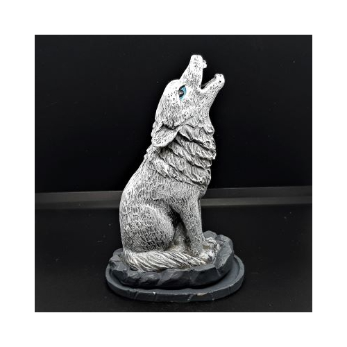 grey howling wolf cone burner