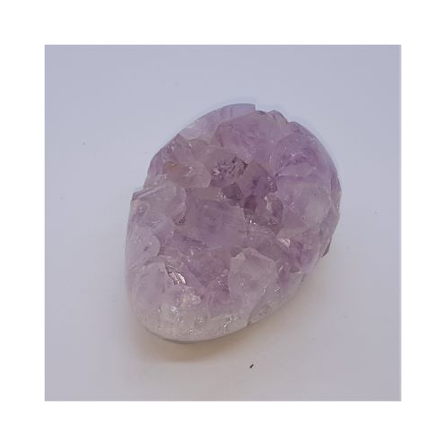pale amethyst egg shaped bed close up