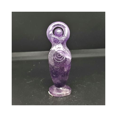 standing amethyst spiral goddess 1
