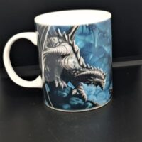 stone dragon ceramic mug