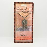 animal spirits buffalo pendant