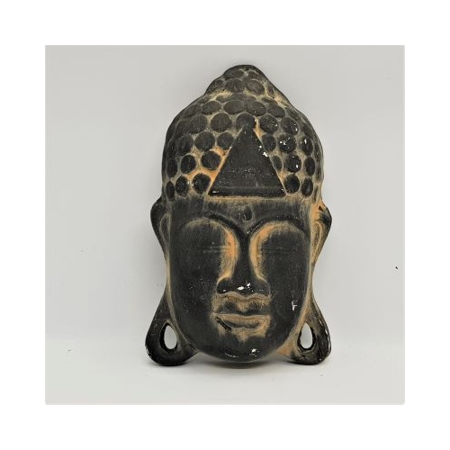buddha face wall plaque 2
