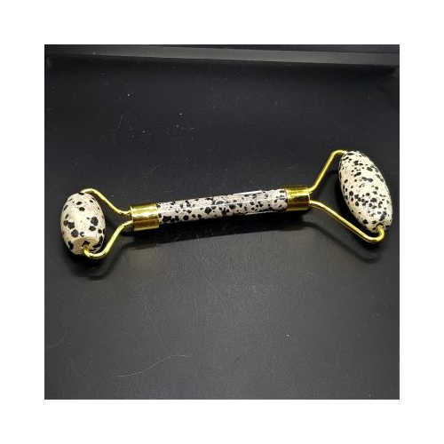 twin dalmatian jasper facial roller