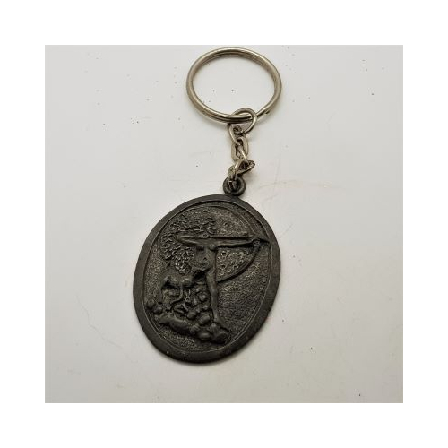 pewter keyring diana the hunter