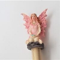 fairy toppers on pencils pink fairy close up