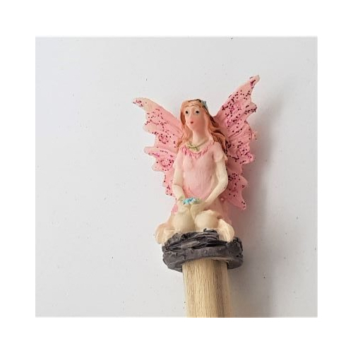 fairy toppers on pencils pink fairy close up