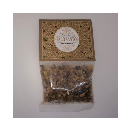 pack of palo santo resin
