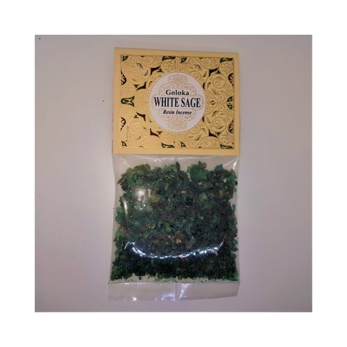 pack of white sage resin