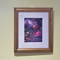josephine wall gold framed print
