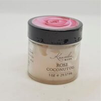 kuumba rose coconut facial oil reverse side
