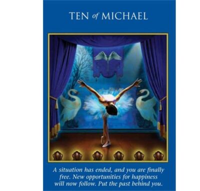 archangel power tarot cards 10 of michael card
