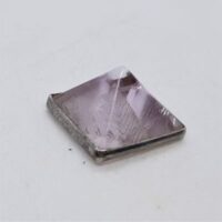 mini amethyst pyramid silver edged 1 showing inclusion