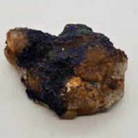 azurite on matrix 4 side view