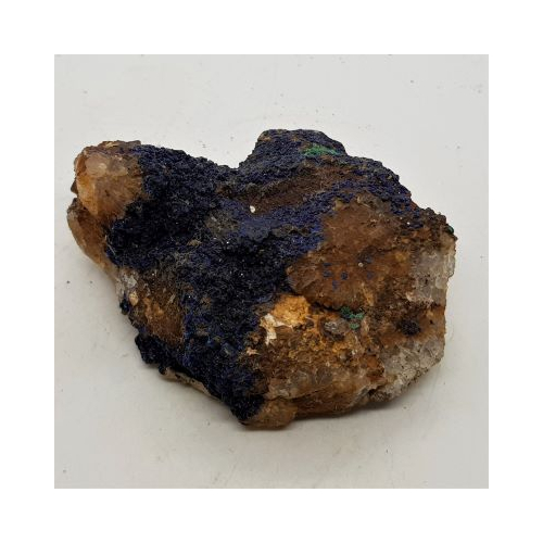 azurite on matrix 4 side view