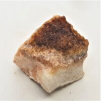 small citrine on matrix