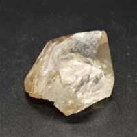 natural citrine point 1 reverse side