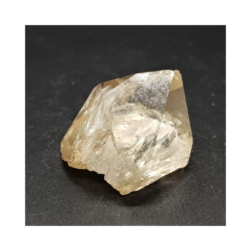 natural citrine point 1 reverse side