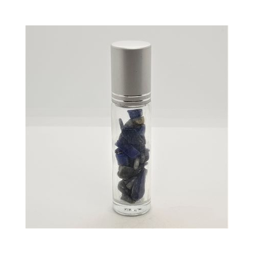lapis lazuli crystal roller ball 3 lid on