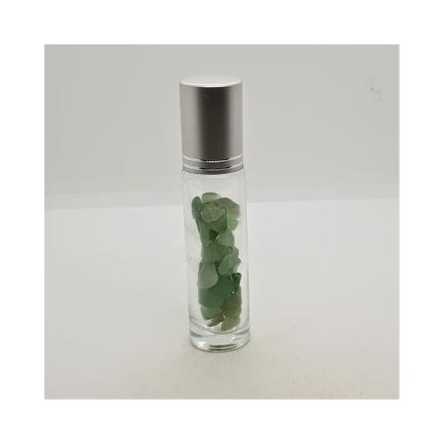 green aventurine crystal roller ball 9 lid on