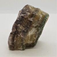 natural rainbow fluorite chunk