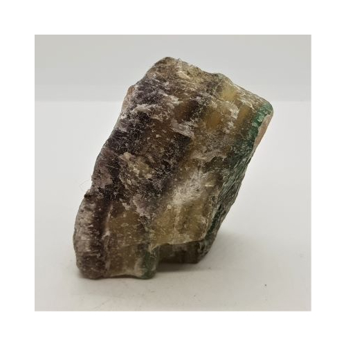natural rainbow fluorite chunk
