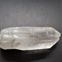 lemurian twin quartz point side view 37