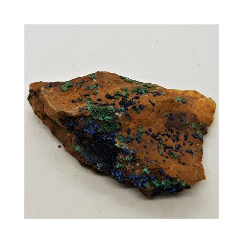 malachite and azurite on matrix 7