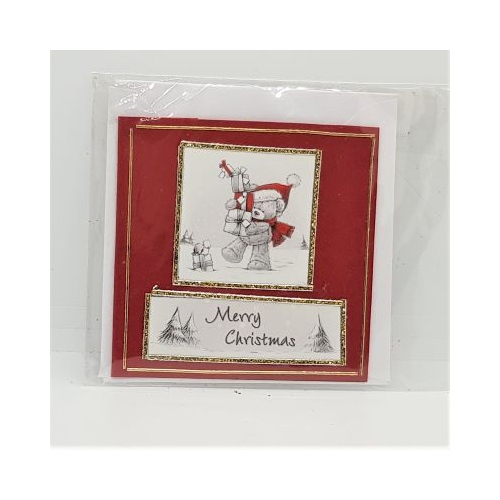 tatty teddy from me to you christmas card mini size