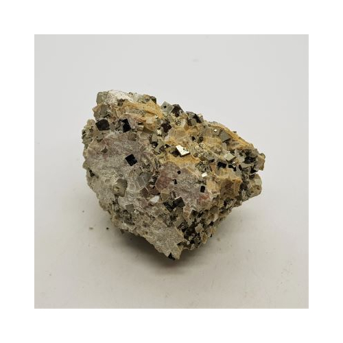 micro pyrite cubes on matrix 1