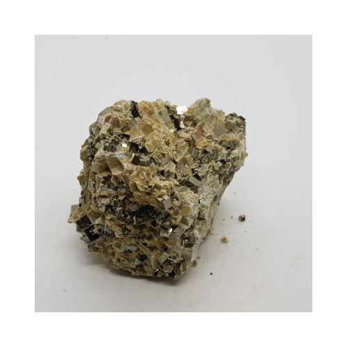 micro pyrite cubes on matrix 4