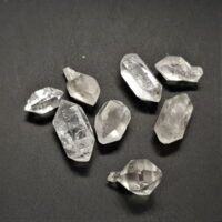group of chinese double terminated quartz points