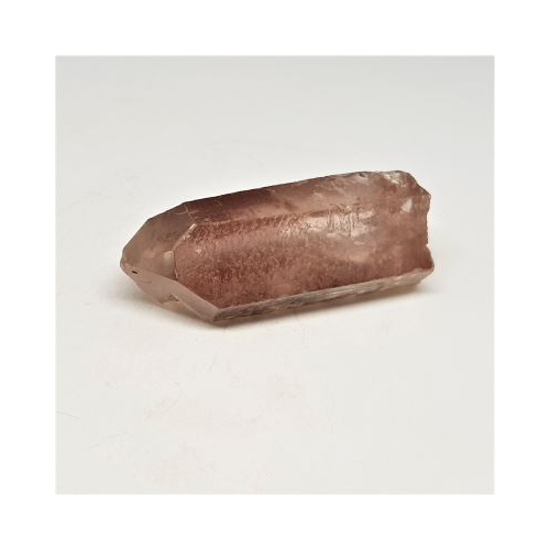 small plum quartz point 1 reverse side